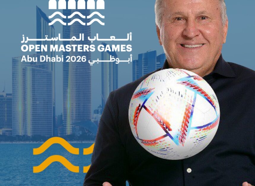 ZICO É NOMEADO EMBAIXADOR DO OPEN MASTERS GAMES ABU DHABI 2026