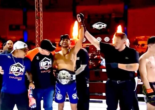 Do octógono ao julgamento técnico: Júlio César Catarino ganha destaque na arbitragem de MMA