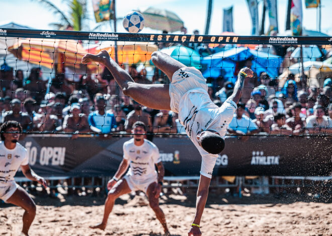 Estação Open leva futevôlei, música e entretenimento para Pinhais em etapa do Campeonato Brasileiro