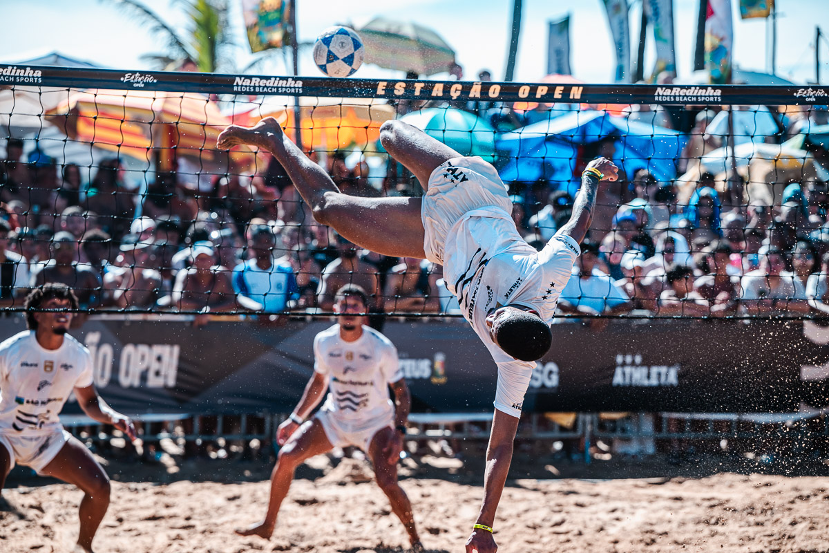 Estação Open leva futevôlei, música e entretenimento para Pinhais em etapa do Campeonato Brasileiro